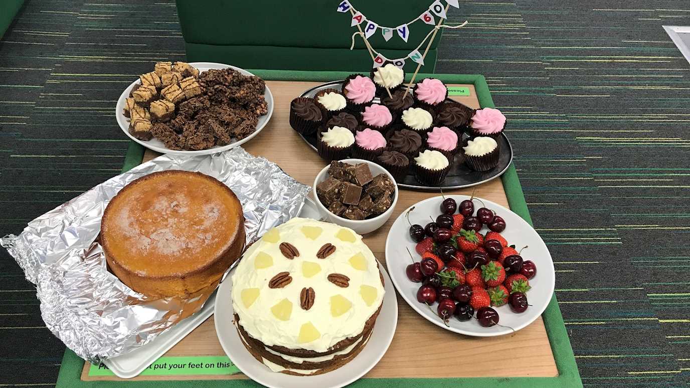 CAKE & COFFEE mornings The department holds a monthly staff cake and coffee morning during term time.