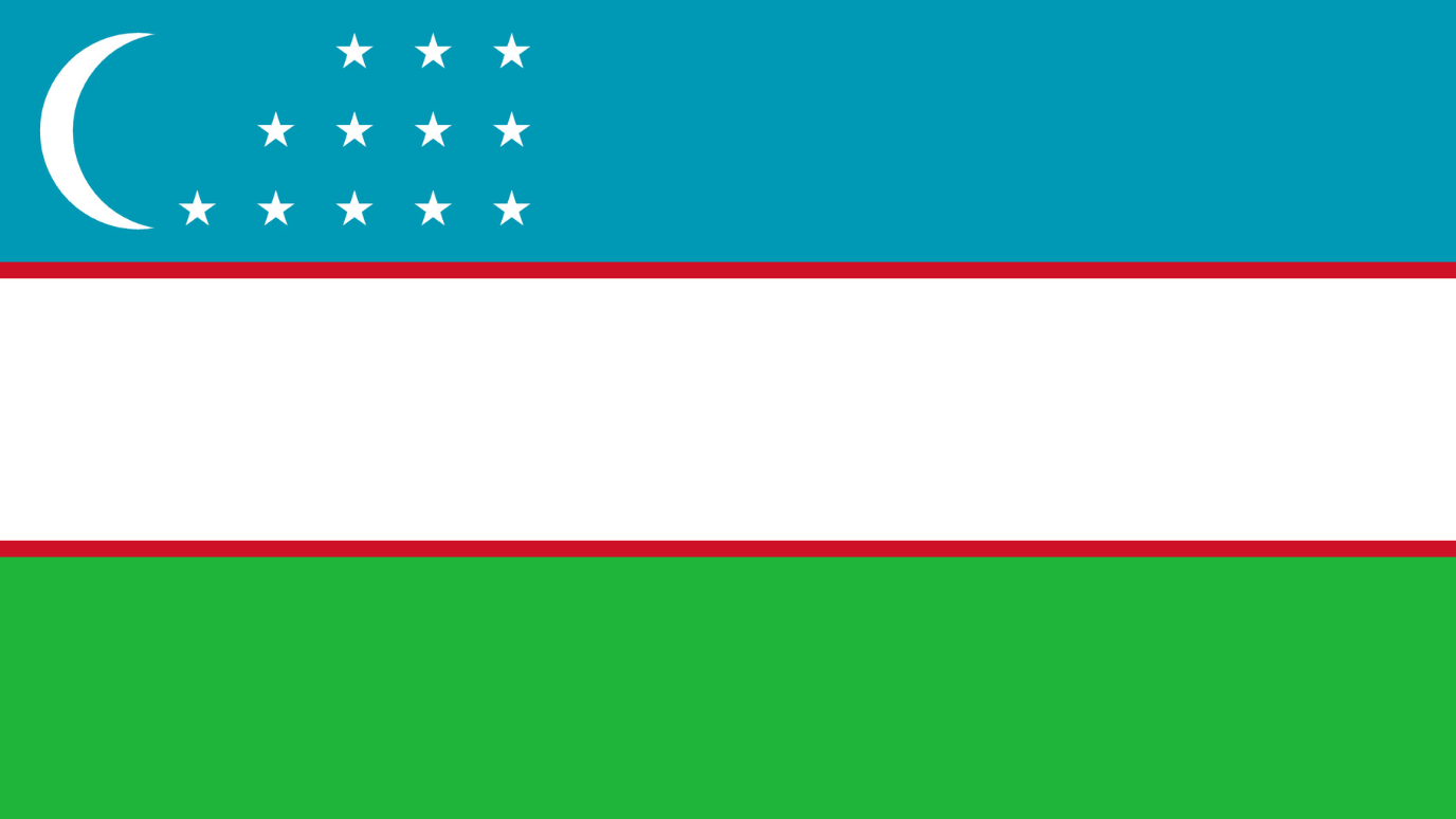 Uzbekistan Flag