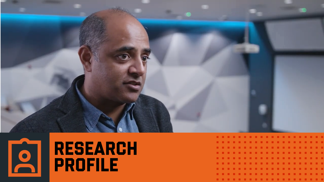 Psychology Narender Ramnani Profile Hero orange - Research Stories