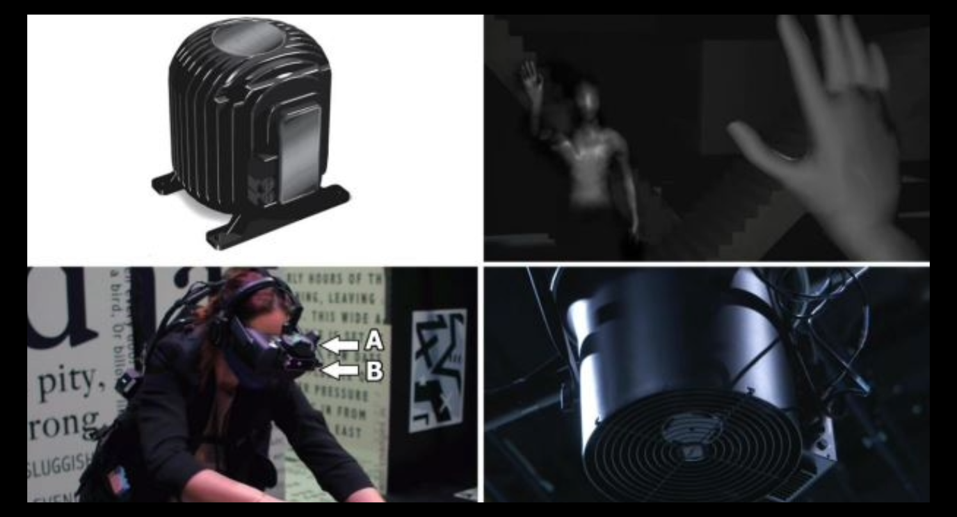 The multi-sensory experience at the Royal Opera House used bass-shakers to generate experience vibration, rig-mounted fans for wind generation, headsets and trackers for motion. 