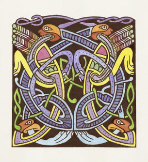 Celtic Entangled Beasts
