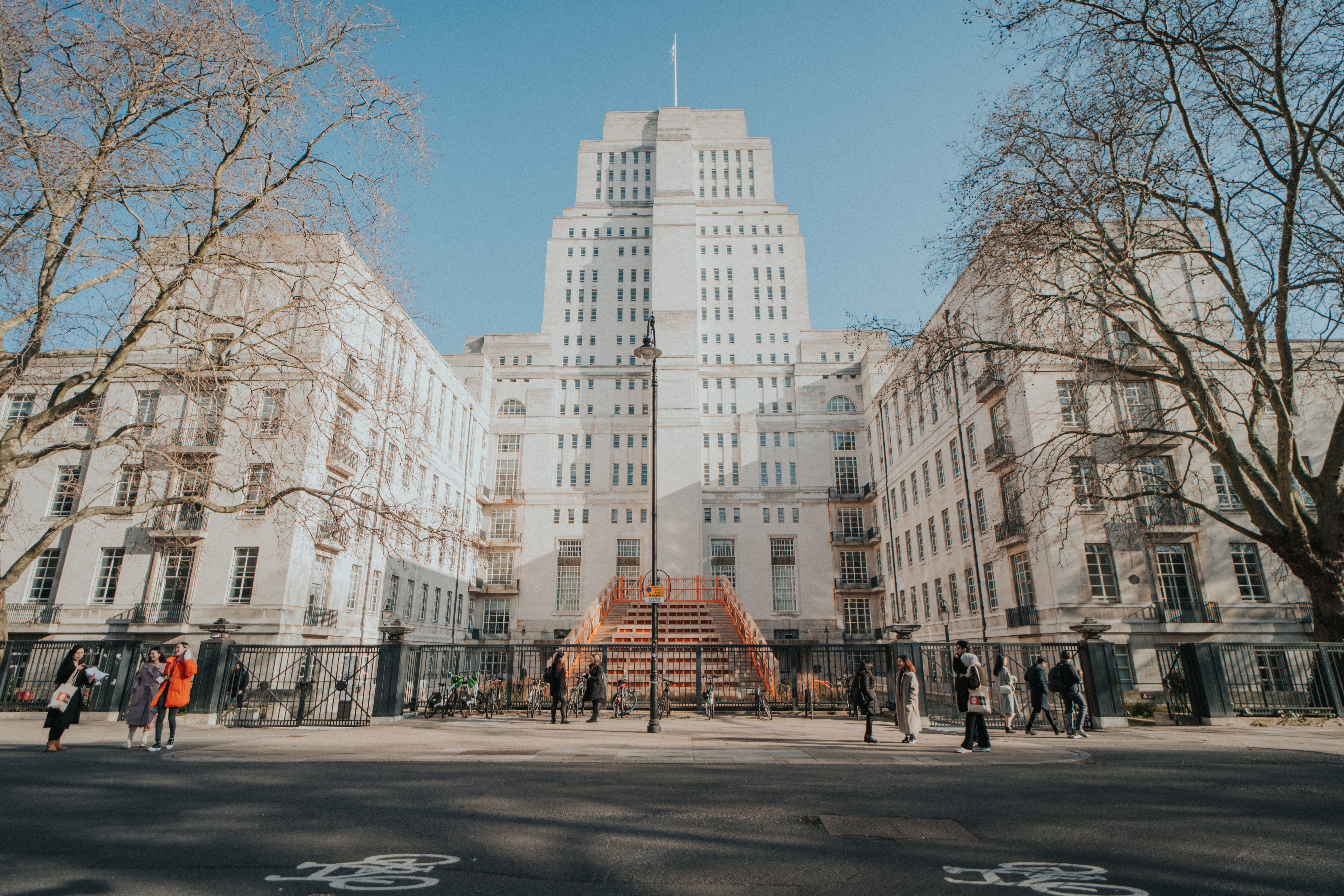 Senate House, the University of London's impressive headquarters 